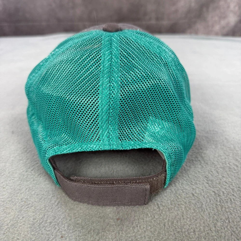Alan Jackson Signed Gone Country Trucker Hat Grey Teal Outdoor Cap Tour Hat - Picture 5 of 9